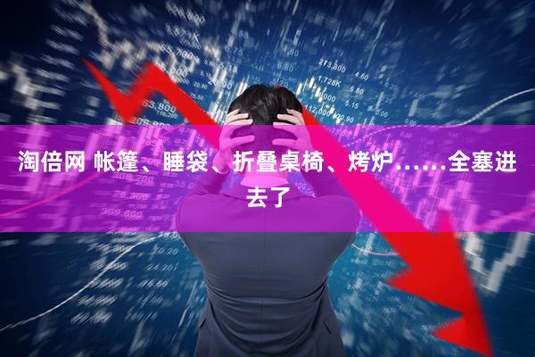 淘倍网 帐篷、睡袋、折叠桌椅、烤炉……全塞进去了